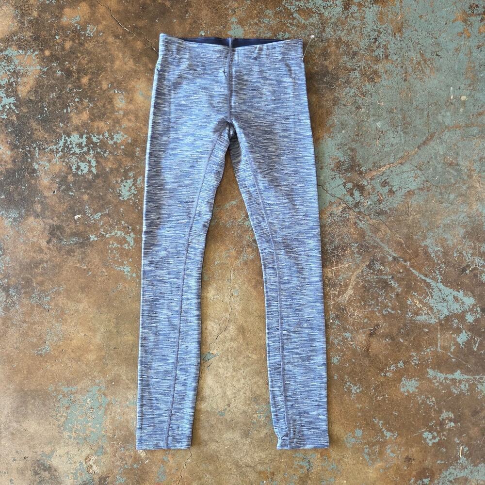 Outdoor Voices Leggings Size XS New Blue Space Dye Workout 7/8 Length Running